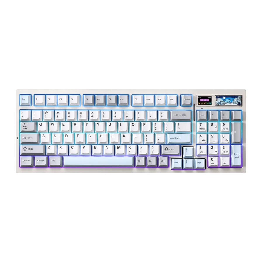 YUNZII IF99 QMK/VIA Full Size Wireless Mechanical Keyboard