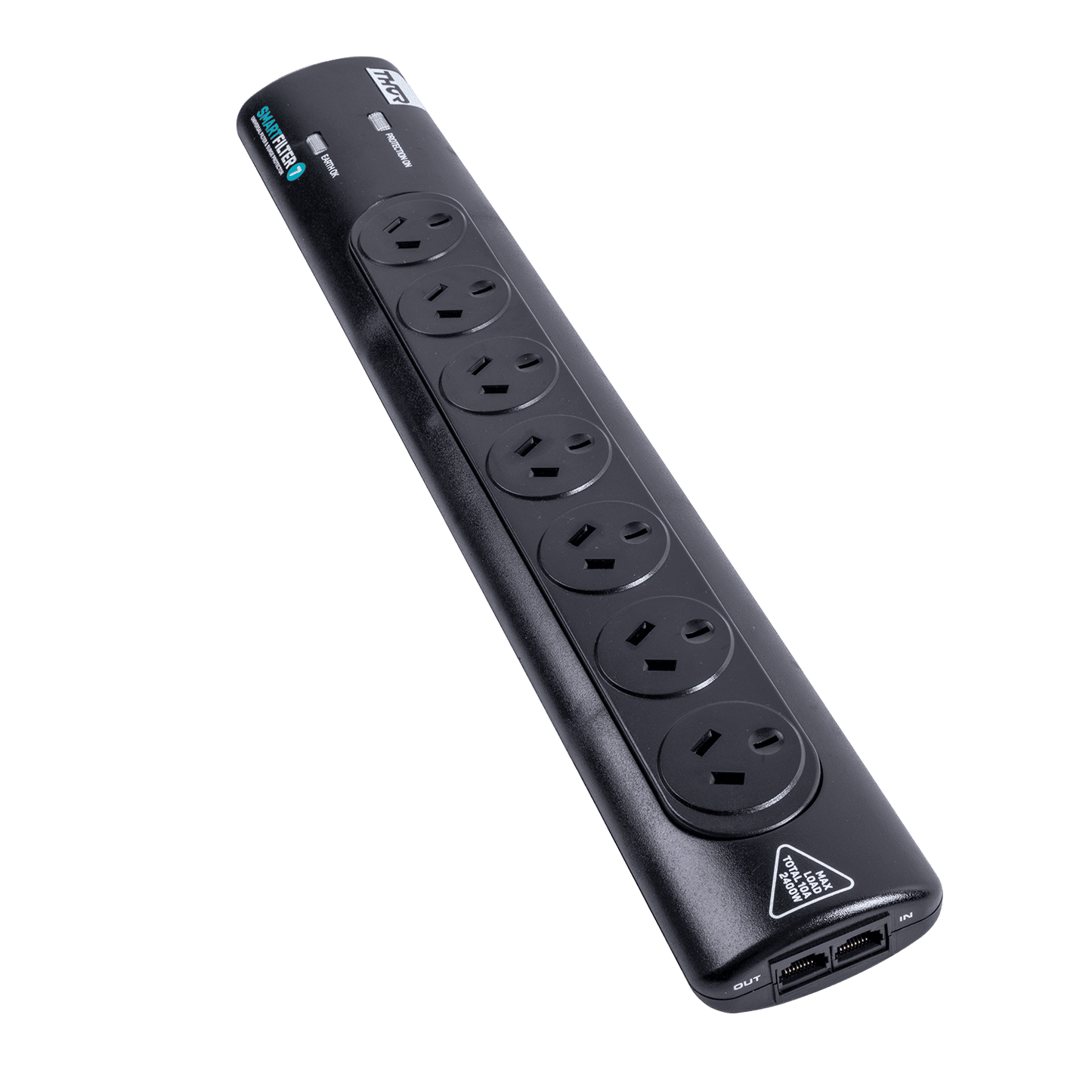 D1/45 – 7 Way Surge Protector with Better Filtration - 6 year warranty