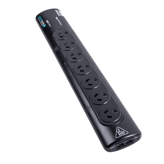 D1/45 – 7 Way Surge Protector with Better Filtration - 6 year warranty